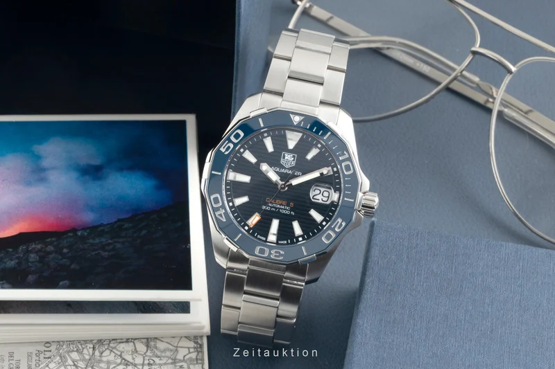Tag Heuer Aquaracer steel automatic men's watch WAY211C.BA0928 [2603019]