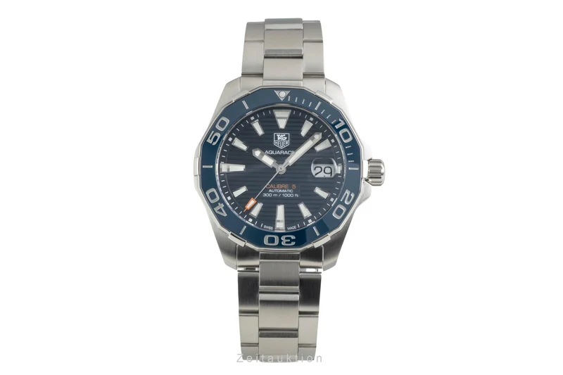 Tag Heuer Aquaracer steel automatic men's watch WAY211C.BA0928 [2603019]