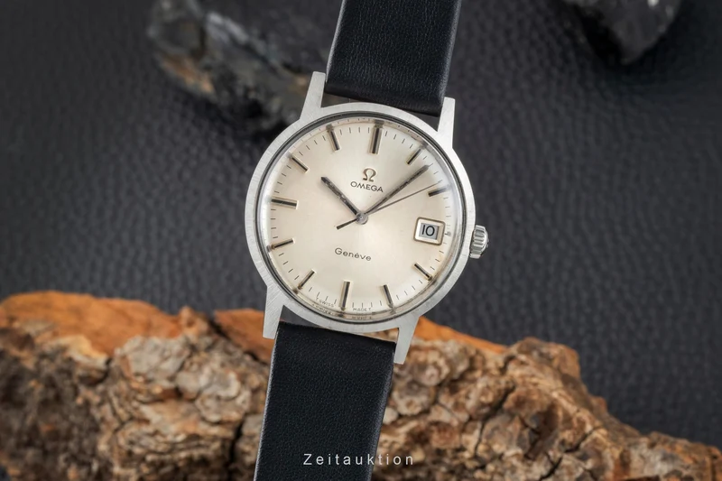 Omega Geneve steel manual winding men's watch 136.0070 Vintage [2600854]