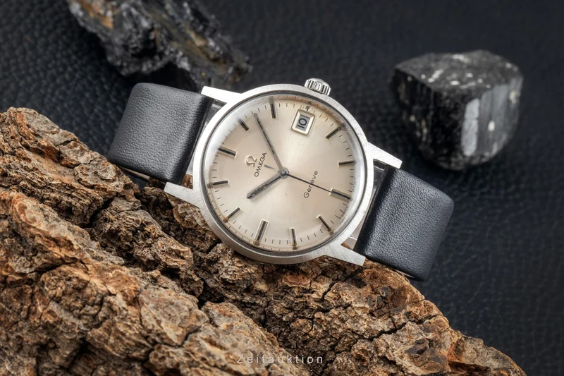 Omega Geneve steel manual winding men's watch 136.0070 Vintage [2600854]