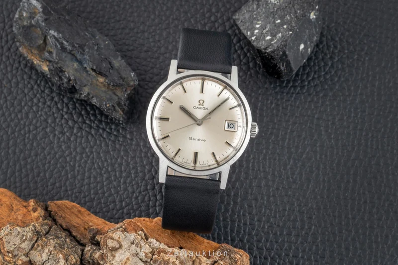Omega Geneve steel manual winding men's watch 136.0070 Vintage [2600854]