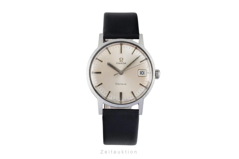 Omega Geneve steel manual winding men's watch 136.0070 Vintage [2600854]