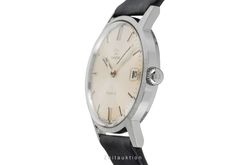 Omega Geneve steel manual winding men's watch 136.0070 Vintage [2600854]