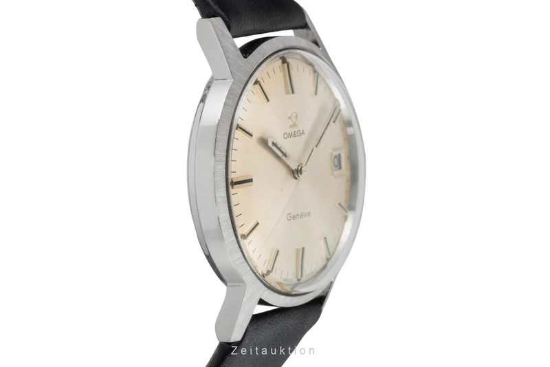 Omega Geneve steel manual winding men's watch 136.0070 Vintage [2600854]