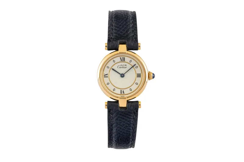 Cartier Vendome silver-gilt quartz women's watch 590004 [2602510]