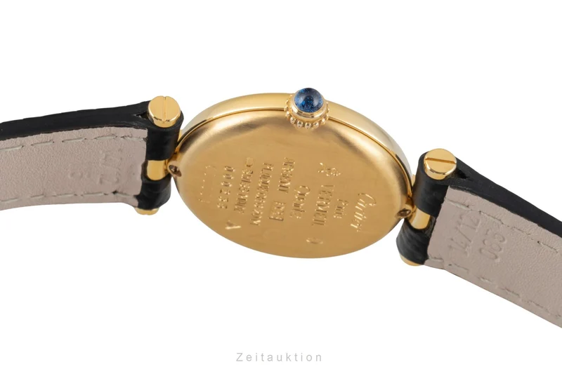 Cartier Vendome silver-gilt quartz women's watch 590004 [2602510]
