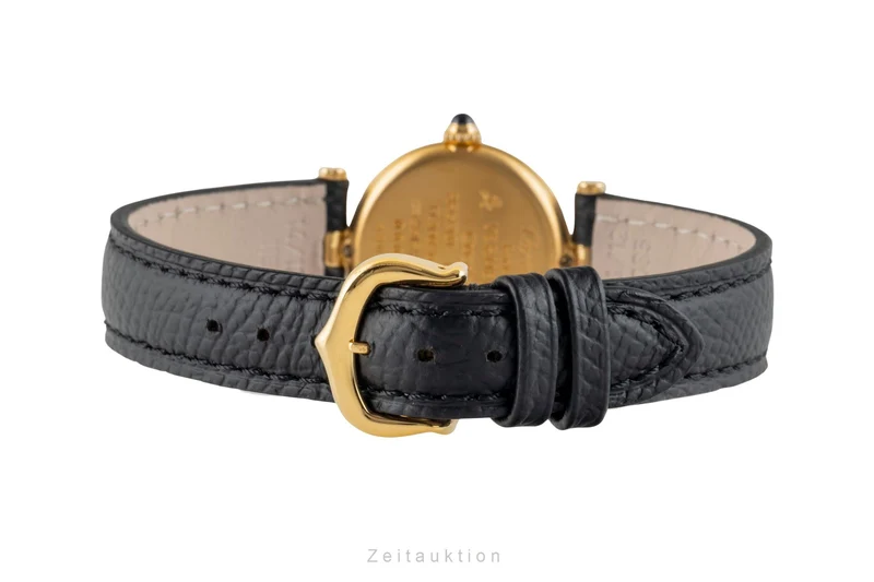 Cartier Vendome silver-gilt quartz women's watch 590004 [2602510]