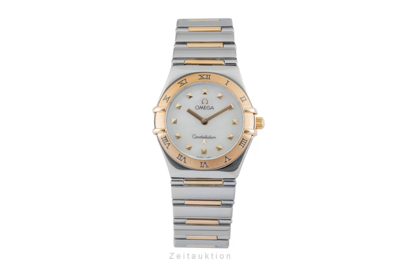 Omega Constellation steel / gold quartz women's watch 1371.71.00 [2602143]