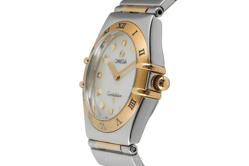 Omega Constellation steel / gold quartz women's watch 1371.71.00 [2602143]