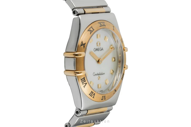 Omega Constellation steel / gold quartz women's watch 1371.71.00 [2602143]