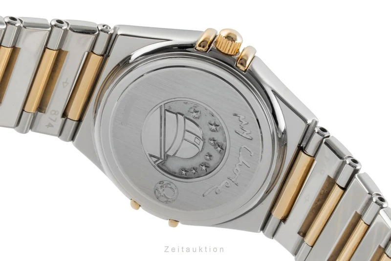 Omega Constellation steel / gold quartz women's watch 1371.71.00 [2602143]