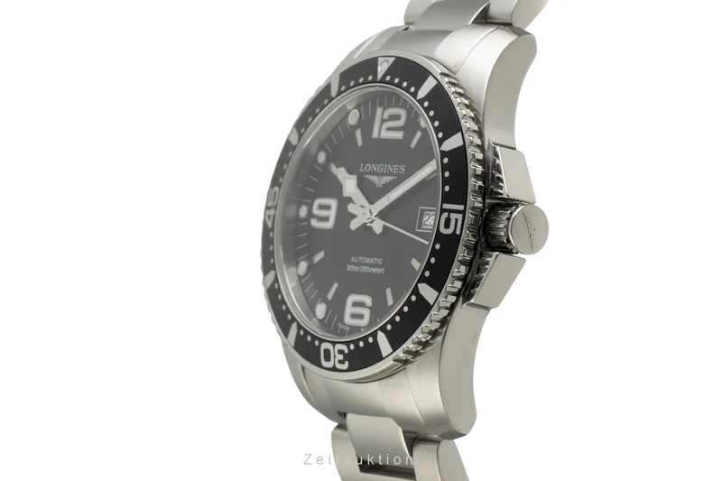Longines Hydro Conquest steel automatic men's watch L3.742.4.56.6 [2602836]
