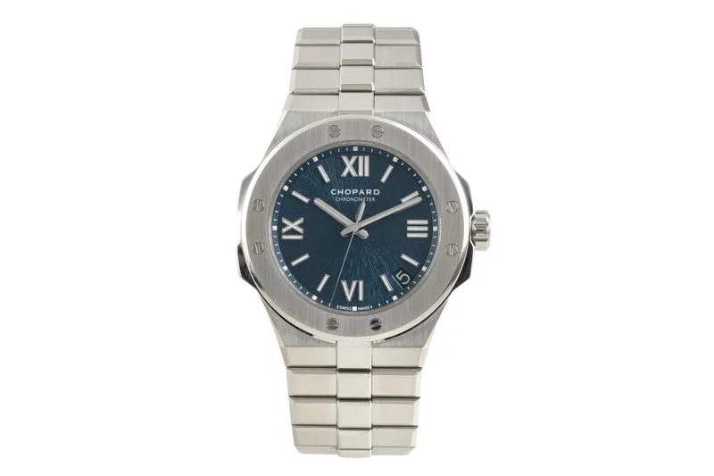 Chopard Alpine Eagle steel automatic men's watch 298600-3001 LP: 16100EUR [2602366]