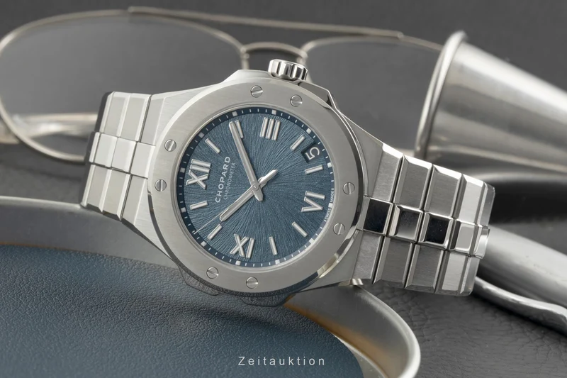Chopard Alpine Eagle steel automatic men's watch 298600-3001 LP: 16100EUR [2602366]
