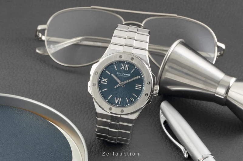 Chopard Alpine Eagle steel automatic men's watch 298600-3001 LP: 16100EUR [2602366]