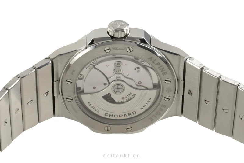 Chopard Alpine Eagle steel automatic men's watch 298600-3001 LP: 16100EUR [2602366]