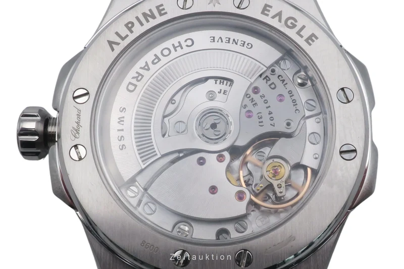 Chopard Alpine Eagle steel automatic men's watch 298600-3001 LP: 16100EUR [2602366]