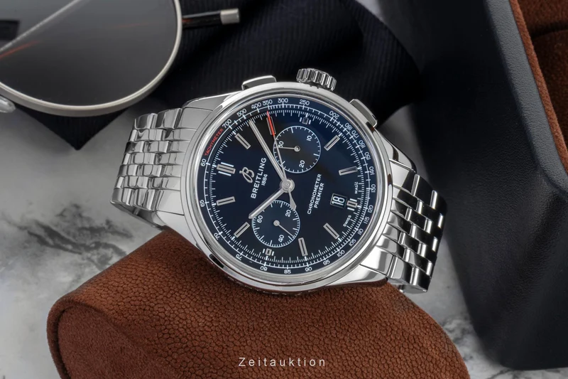 Breitling Premier chronograph steel automatic men's watch AB0118 [2602589]