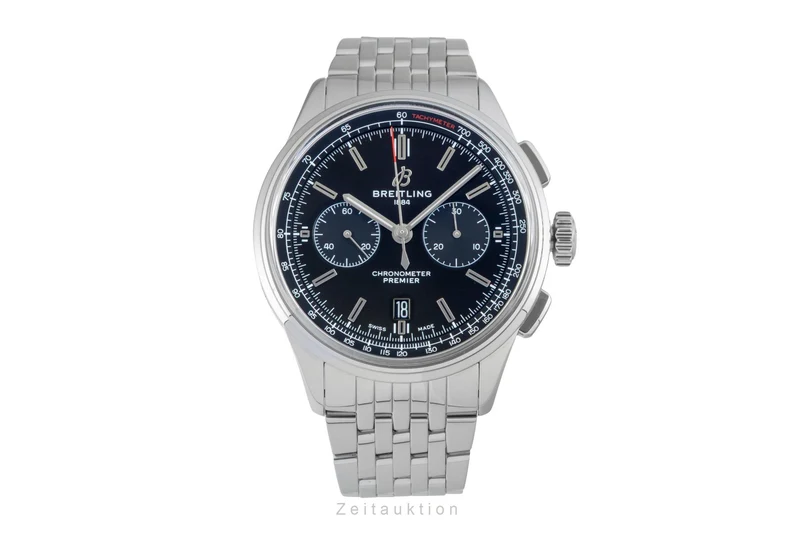 Breitling Premier chronograph steel automatic men's watch AB0118 [2602589]