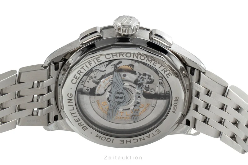 Breitling Premier chronograph steel automatic men's watch AB0118 [2602589]