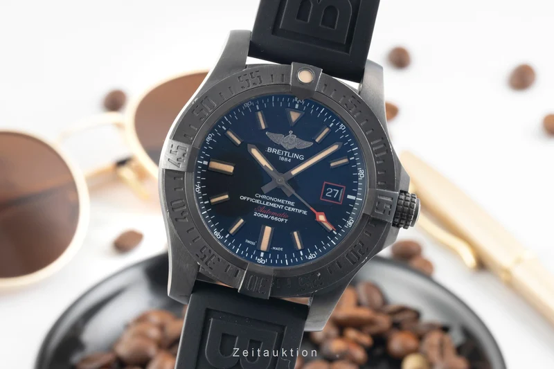 Breitling Avenger Blackbird 44 titanium automatic men's watch V1731110.BD74 [2602793]