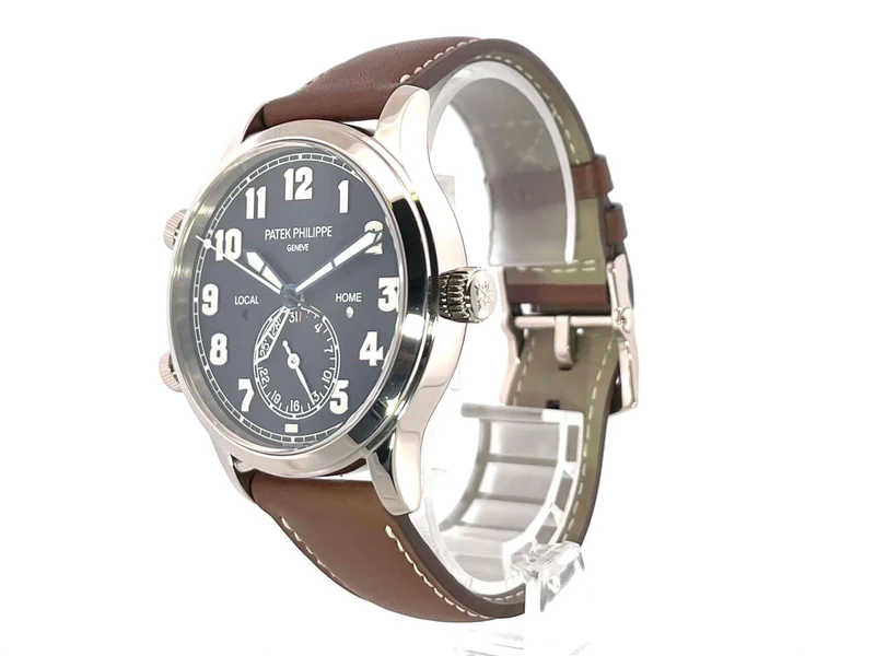 Patek Philippe Calatrava Pilot Travel Time Weißgold 5524G-001