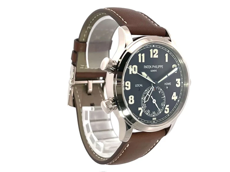 Patek Philippe Calatrava Pilot Travel Time Weißgold 5524G-001