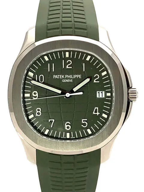 Patek Philippe Aquanaut Weißgold 5168G-010 aus 2022