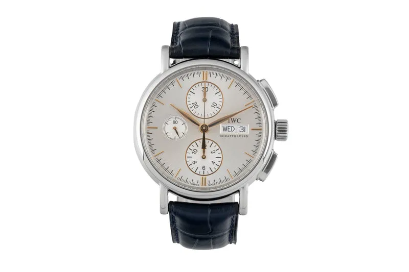 IWC Portofino chronograph steel automatic men's watch IW378302 [2602614]