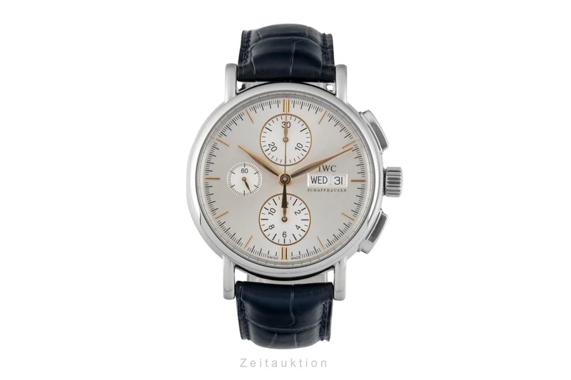 IWC Portofino chronograph steel automatic men's watch IW378302 [2602614]