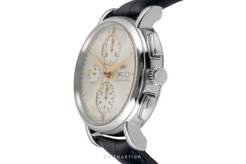 IWC Portofino chronograph steel automatic men's watch IW378302 [2602614]