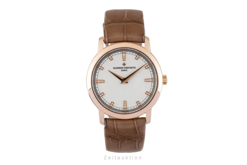 Vacheron & Constantin Traditionnelle 18 ct red gold quartz women's watch 25155/000R-9585 LP: 14600EUR [2603193]