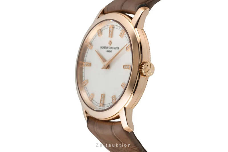 Vacheron & Constantin Traditionnelle 18 ct red gold quartz women's watch 25155/000R-9585 LP: 14600EUR [2603193]
