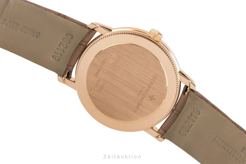 Vacheron & Constantin Traditionnelle 18 ct red gold quartz women's watch 25155/000R-9585 LP: 14600EUR [2603193]