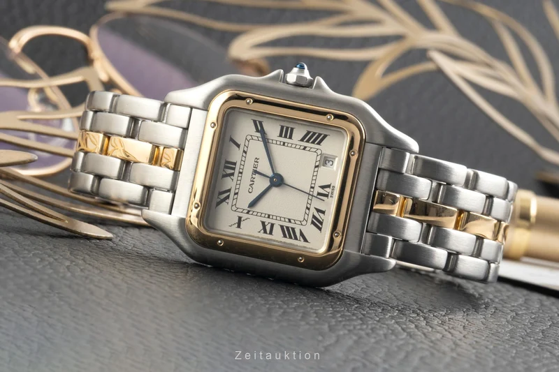 Cartier Panthere steel / gold quartz women's watch W25028B5, 187949 LP: 12100EUR [2602930]