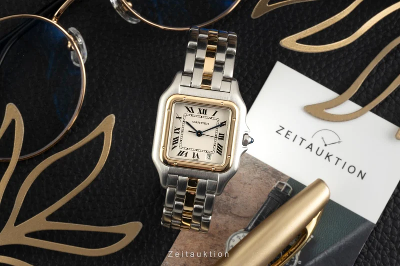 Cartier Panthere steel / gold quartz women's watch W25028B5, 187949 LP: 12100EUR [2602930]