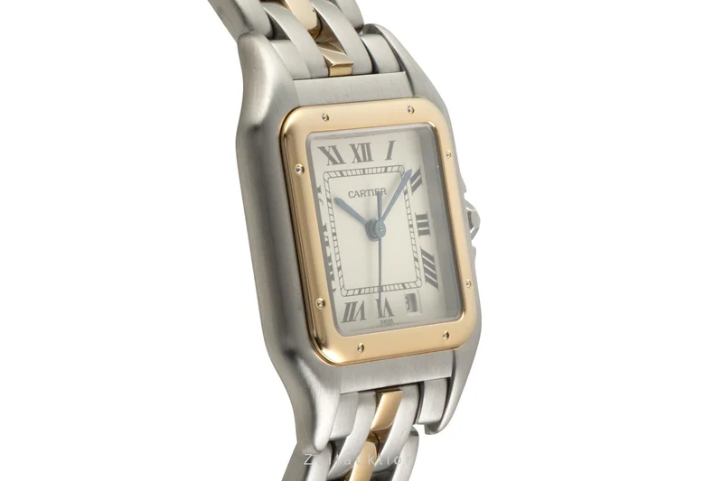 Cartier Panthere steel / gold quartz women's watch W25028B5, 187949 LP: 12100EUR [2602930]