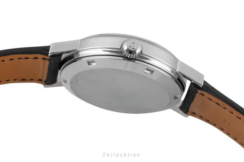 Omega Geneve steel automatic men's watch 166.0117 Vintage [2600317]