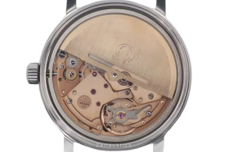 Omega Geneve steel automatic men's watch 166.0117 Vintage [2600317]