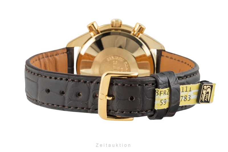 Omega Speedmaster chronograph 18 ct gold automatic men's watch 3131.20 LP: 22600EUR [2601903]