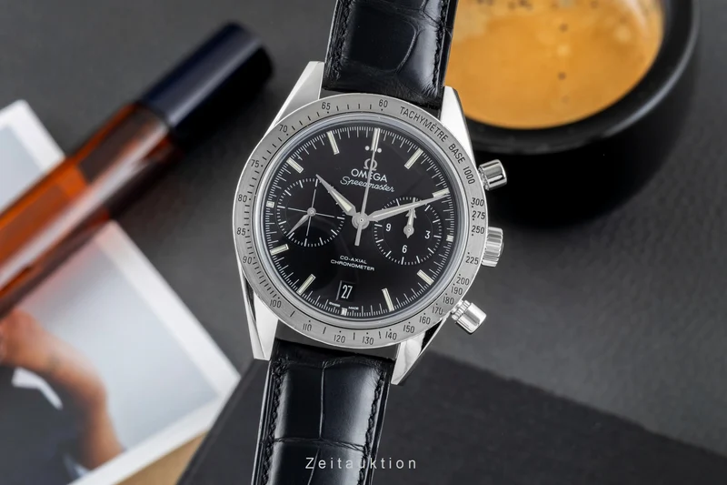 Omega Speedmaster chronograph steel automatic men's watch 331.10.42.51.01.001 LP: 9900EUR [2602730]