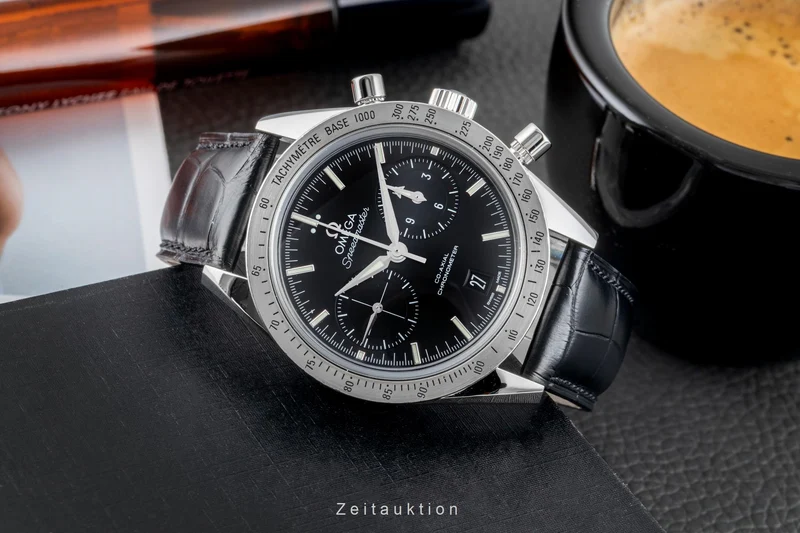 Omega Speedmaster chronograph steel automatic men's watch 331.10.42.51.01.001 LP: 9900EUR [2602730]