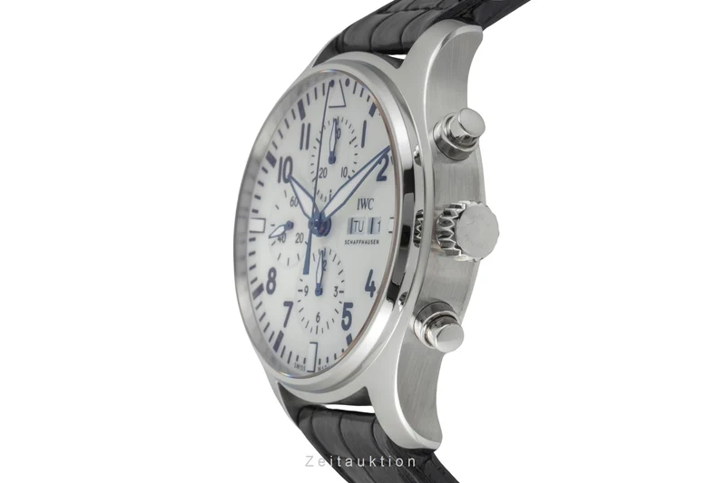 IWC Fliegerchronograph chronograph steel automatic men's watch IW377725 Limited [2603017]