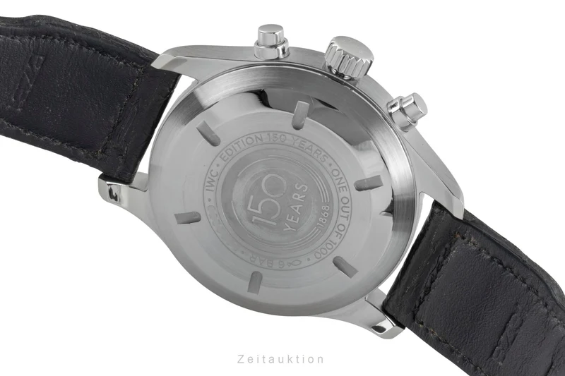 IWC Fliegerchronograph chronograph steel automatic men's watch IW377725 Limited [2603017]