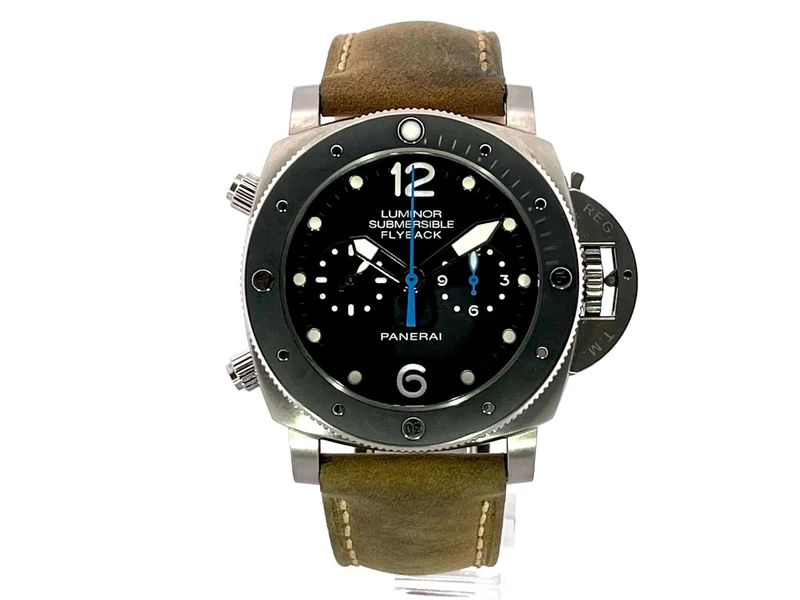 Panerai Luminor Submersible 1950 3 Days Chrono Flyback Titanio PAM00615 aus 2021