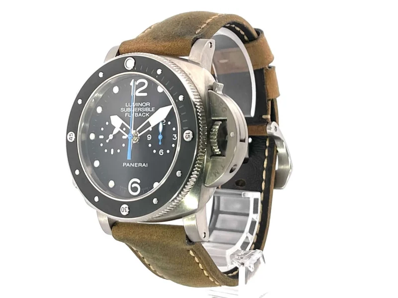 Panerai Luminor Submersible 1950 3 Days Chrono Flyback Titanio PAM00615 aus 2021