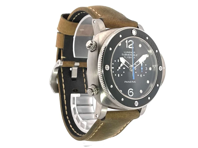 Panerai Luminor Submersible 1950 3 Days Chrono Flyback Titanio PAM00615 aus 2021