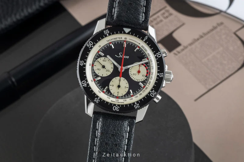 Sinn 103 ST chronograph steel manual winding men's watch 103.211 LP: 2590EUR Limited [2602981]
