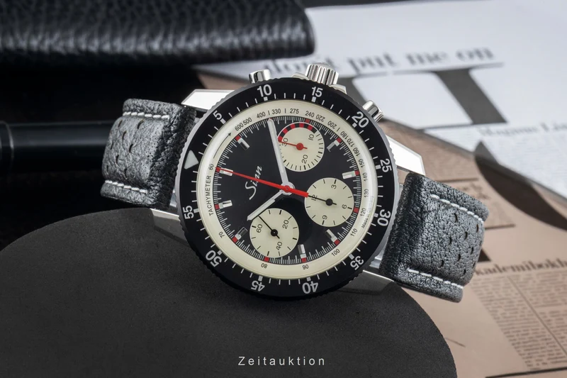 Sinn 103 ST chronograph steel manual winding men's watch 103.211 LP: 2590EUR Limited [2602981]
