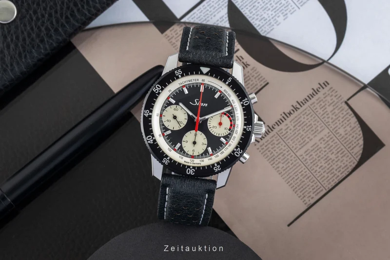 Sinn 103 ST chronograph steel manual winding men's watch 103.211 LP: 2590EUR Limited [2602981]